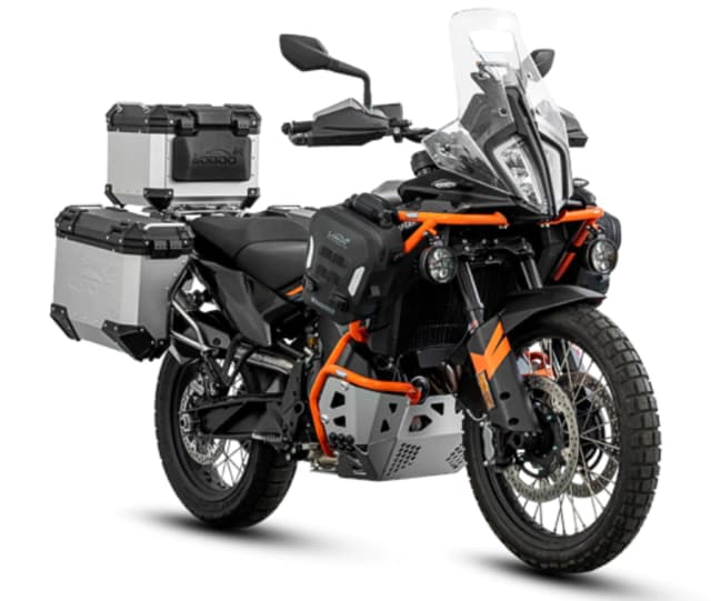 KTM equipada con accesorios Motolocura